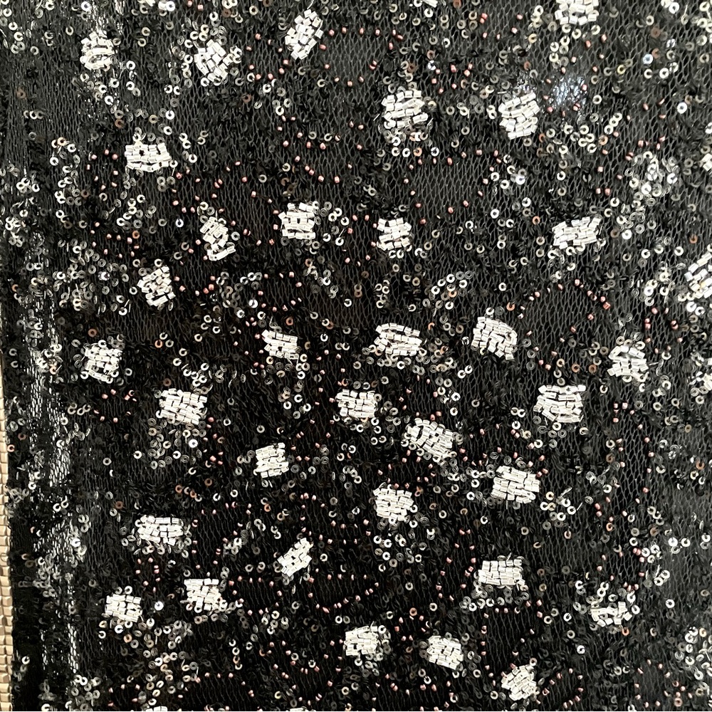 Zara Limited Edition Black  Midi Embellished dress.  NWOT size M/L - Picture 6 of 16